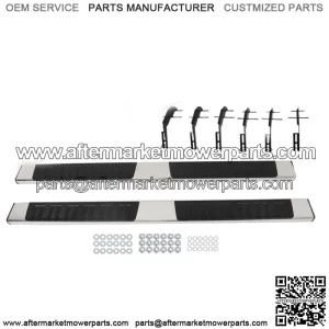 6" Running Boards for 2015-2023 Ford F150 Super Crew Cab Side Step Nerf Bars S/S