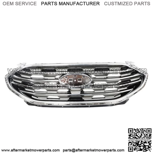Front Upper Bumper Grille Chrome For 2019-2022 Ford Edge KT4B-8200-AK - Image 2