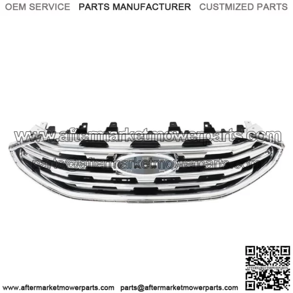 Front Upper Bumper Grille Chrome For 2019-2022 Ford Edge KT4B-8200-AK - Image 3