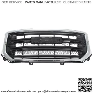 23496234 Front Bumper Grille For 2016 2017 2018 2019 Gmc Sierra 1500 Chrome
