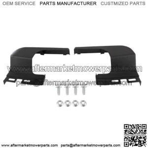 For 2017-2022 Ford F250 Super Duty Rear Bumper End Cap Step Pad Pair Left+Right