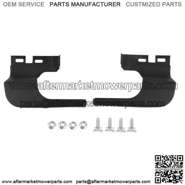 For 2017-2022 Ford F250 Super Duty Rear Bumper End Cap Step Pad Pair Left+Right - Image 2