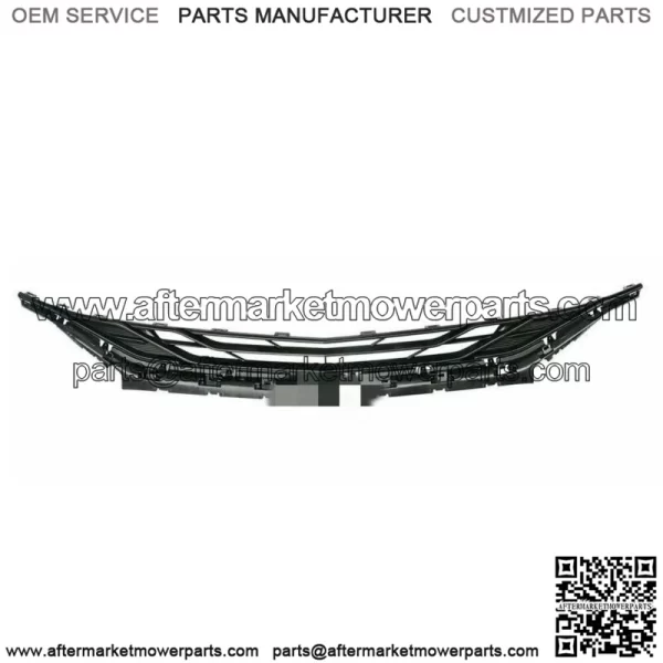 Gloss Black Front Bumper Upper Grille For 2019 2020 Chevy Malibu