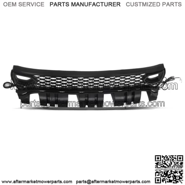 For 15-22 Charger SRT Scat Pack Style Front Upper Grille and 2??LED Lights - Image 2
