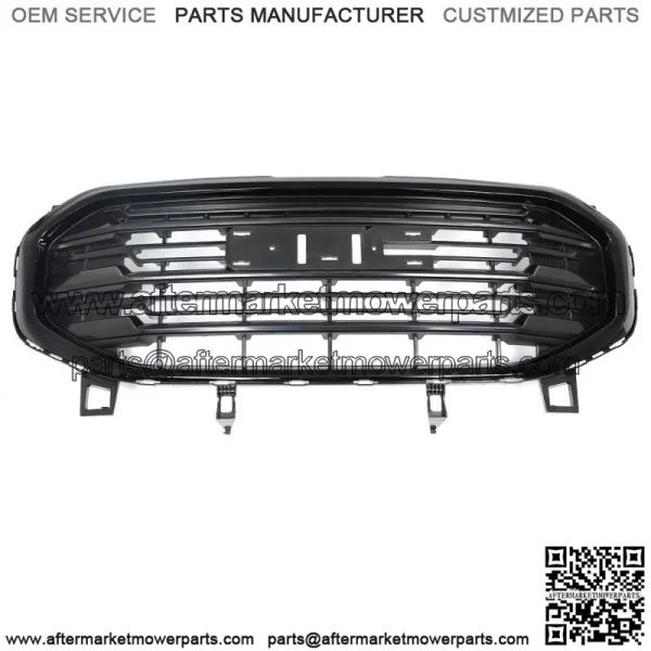 Fit For 2018 - 2021 Gmc Terrain Front Bumper Upper Grille Grill Glossy Black - Image 2