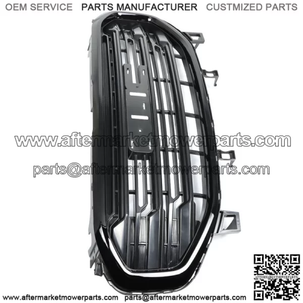 Fit For 2018 - 2021 Gmc Terrain Front Bumper Upper Grille Grill Glossy Black - Image 3