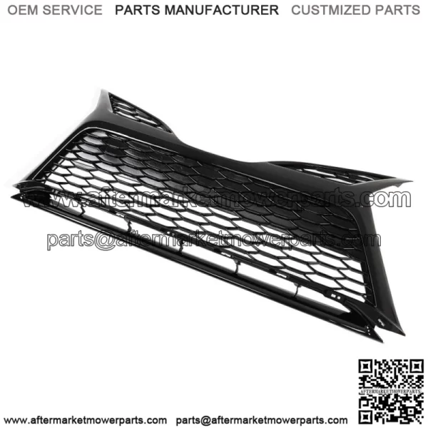 Fit For 21-22 Toyota Camry SE Front Lower Grille W/O Sensor Hole Gloss Black - Image 2