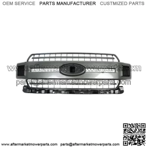 JL3Z-8200-FCPTM Front Upper Hood Grille Gray For Ford F-150 XLT XL 2018-2020