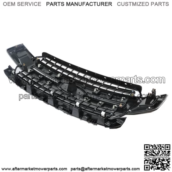 JL3Z-8200-FCPTM Front Upper Hood Grille Gray For Ford F-150 XLT XL 2018-2020 - Image 3