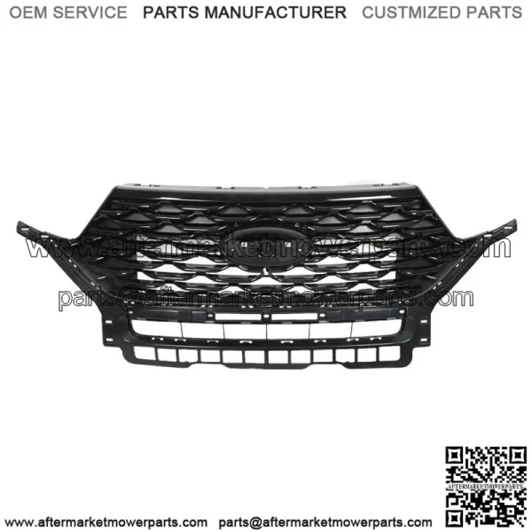 Fit For 2020 2021 2022 Ford Explorer ST Grille LB5Z-8200-GC Gloss Black