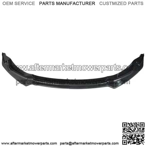 Front Lip Carbon Fiber Color Plastic Fit For BMW F80 F82 F83 M4 M3 2015-2019 - Image 2
