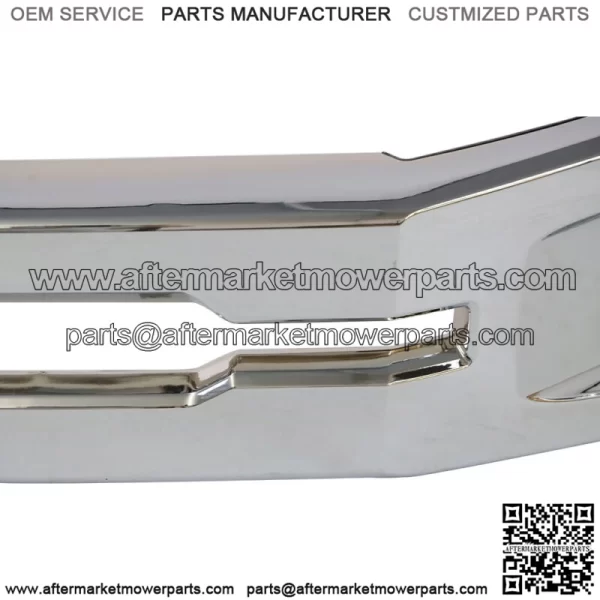For 2019 2020 2021 2022 Chevy Silverado 1500 Front Center Grille Chrome - Image 3