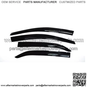 For 2014-18 Toyota Corolla Mugen Style Window Visors Sun Rain Guards Vent Shade