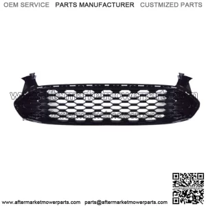 For 2013 2014 2015 2016 Ford Fion Gloss Black Honeycomb Front Grille