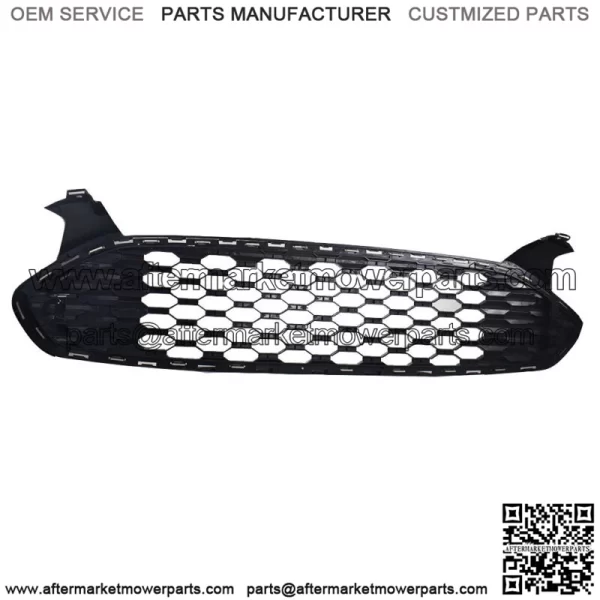 For 2013 2014 2015 2016 Ford Fion Gloss Black Honeycomb Front Grille - Image 3