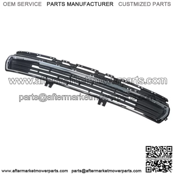 Front Lower Grille For 2020-2021 GMC Acadia SL SLE SLT 84710312 Black&Chrome - Image 2
