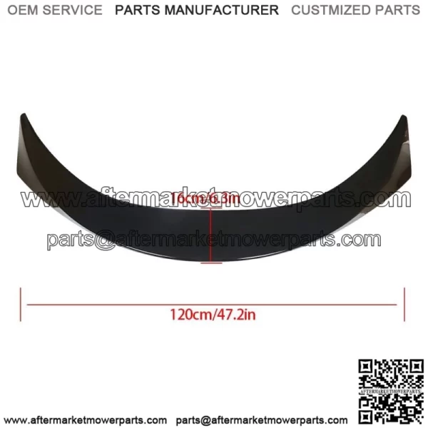 Fit For 2019-2022 Toyota Corolla Hatchback Rear Tailgate Middle Spoiler Wing - Image 2