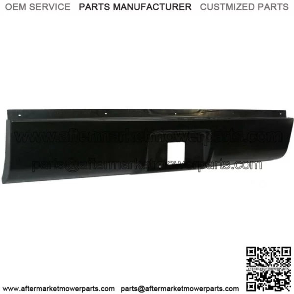 Black Rear Steel Roll Pan For Fleetside 99-06 Silverado / Sierra 2007 Classic - Image 3