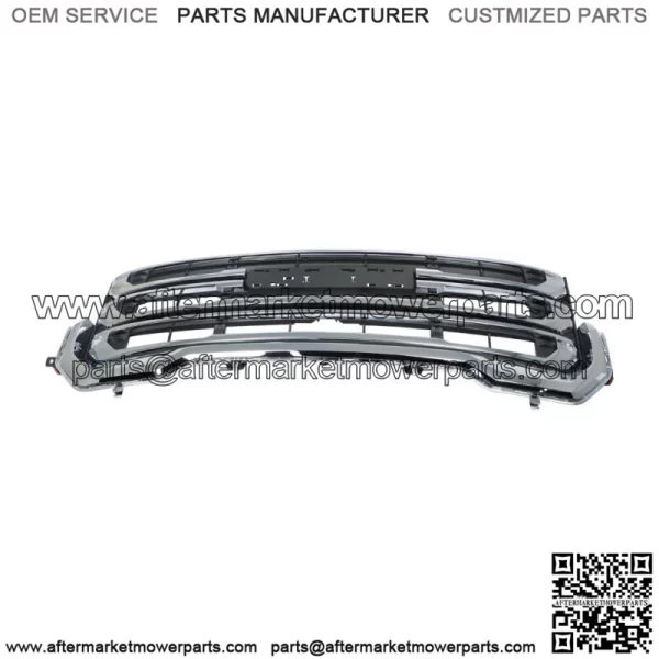 Fit For 2020 2021 2022 2023 GMC Acadia Front Upper Grille Chrome 84766563 - Image 2