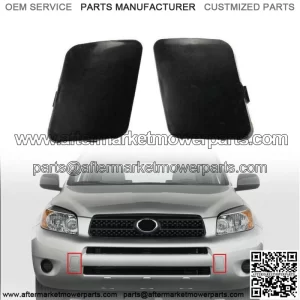 2X For Toyota RAV4 2006-2008 Bumper Tow Hook Bracket Cover Cap Front Left Right