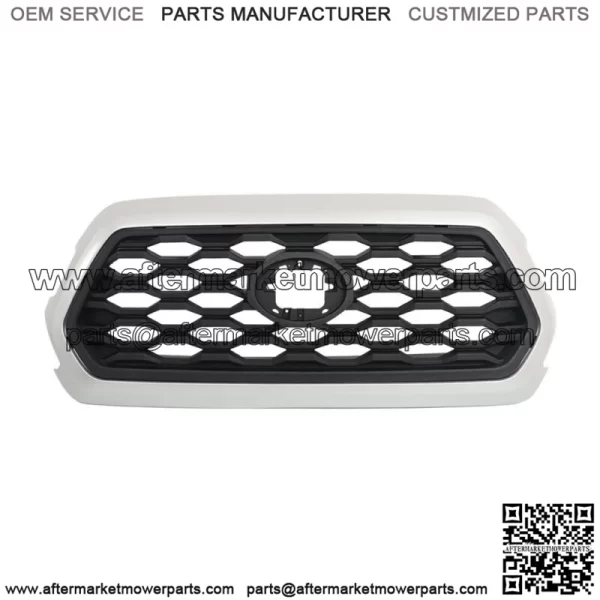 Front Grille Assembly For 2016-2022 Toyota Tacoma Silver Shell Outer 53114-04250 - Image 2