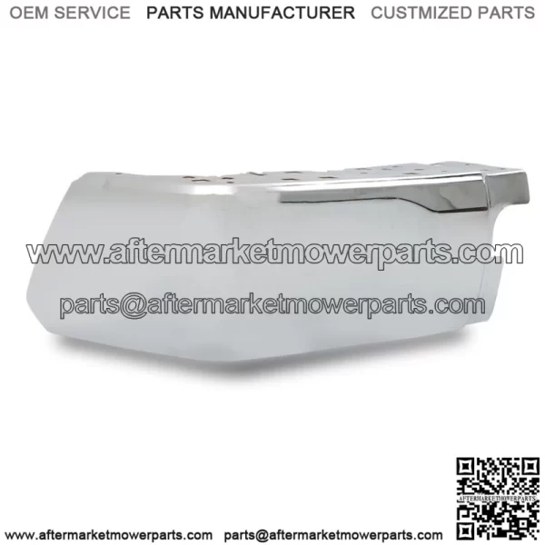 For 2014-21 Toyota Tundra Rear Bumper End Cap Left Chrome Steel W/o Park Assist