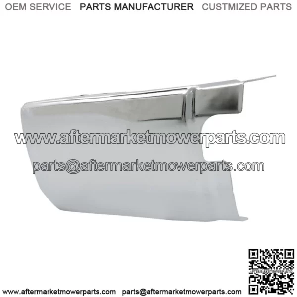 For 2014-21 Toyota Tundra Rear Bumper End Cap Left Chrome Steel W/o Park Assist - Image 2