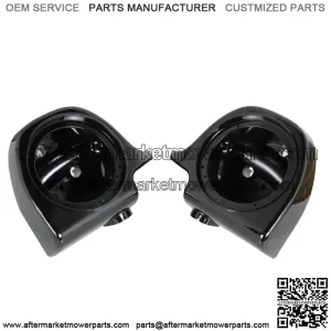 6.5" Speaker Pods Box Lower Fairing Vented For Touring Road King 1994-2013