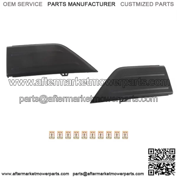 2x Front Bumper Guard Insert Pad End Cap Cover For Ford F150 2021-23 Left+Right - Image 2