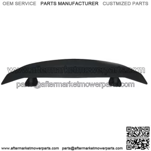 52" Universal Matte Black Trunk Spoiler Wing Fin Tail w/ LED Lights 2 Pedestal
