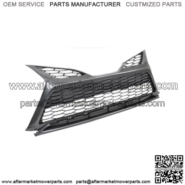 Front Lower Grille For 2021-2022 Toyota Camry SE XSE Gray W/O Radar Hole