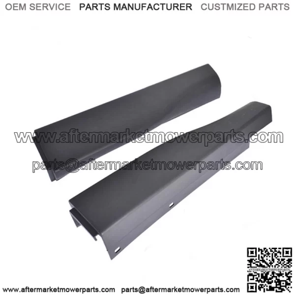 FIT FOR Ford F250 F350 Right Left Side Flex Step Tailgate Molding Trim Cap Black