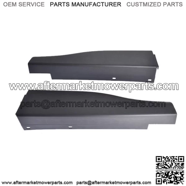 FIT FOR Ford F250 F350 Right Left Side Flex Step Tailgate Molding Trim Cap Black - Image 3
