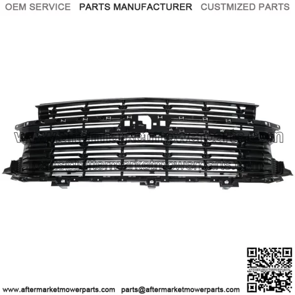 For 2021 2022 Chevrolet Suburban Tahoe LS LT Front Grille Bright Chrome & Black - Image 3