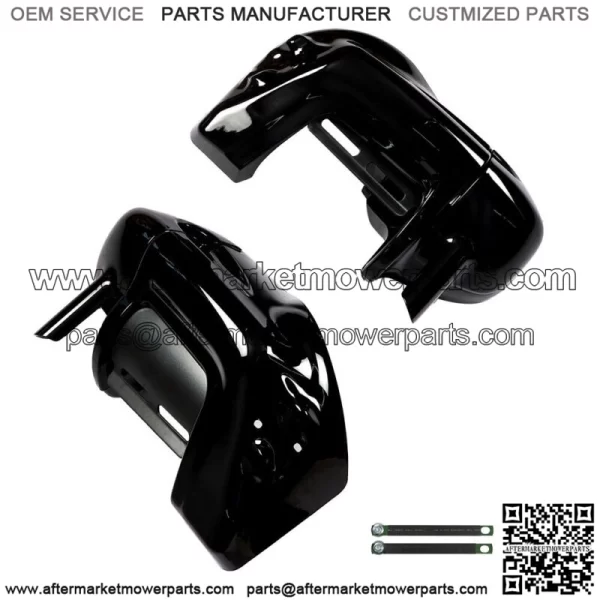 Lower Vented Leg Fairings + 6.5" Speaker Box Pods For Road Street Glide 83-13