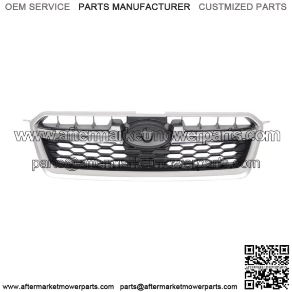 Chrome Shell Chrome Trim Grille Assembly Fit For 2012-2014 Subaru Impreza