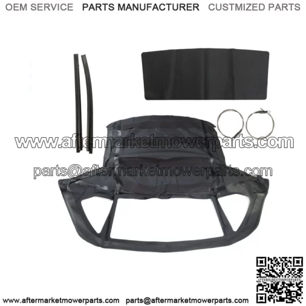 For 1972 1973-1989 Black Convertible Soft Top R107 280SL 560SL 380SL 450SL
