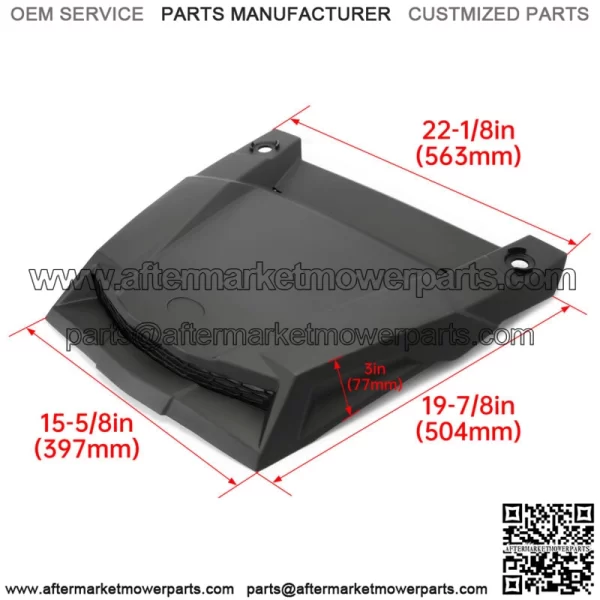 UTV Scooped Hood For POLARIS RZR 900 S XC TRAIL RZR XP 1000 TURBO XP 4 1000 (For: Polaris) - Image 2