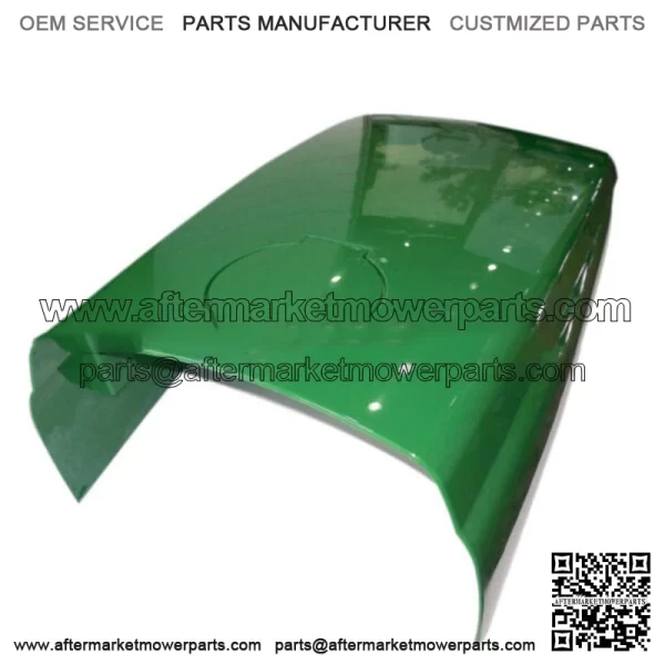 New Upper Hood/ Fuel Door Kit/ CATCH/CLIP/Seal/Stickers Kit fits John Deere 4600 - Image 5