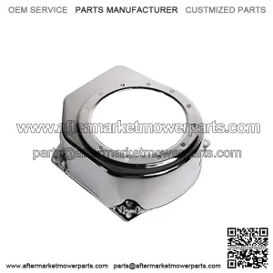 Chrome Recoil Fan Cover Shroud Housing for Predator 212 hemi Coleman CT200U CT100U BT200X CC100X Mini Bike, SK100 KT196 Go Kart Baja Hisun Tillotson Clone 196cc Engine Honda GX160 GX200