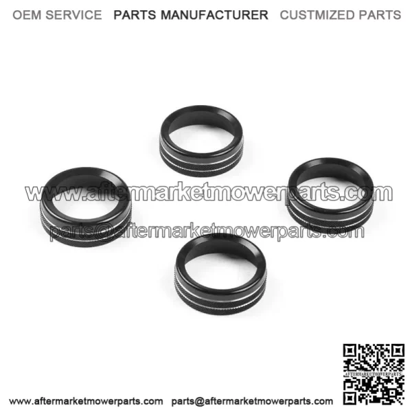 2016-2022 Toyota Tacoma Knob Ring #Black - Image 5