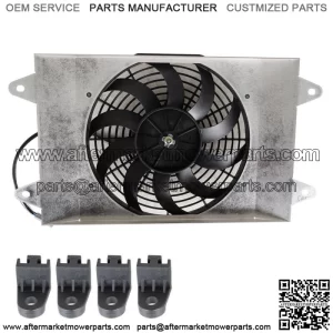 High Performance Cooling Fan For Yamaha 2017 Viking700 YXM700P 4x4 FI EPS SE ATV