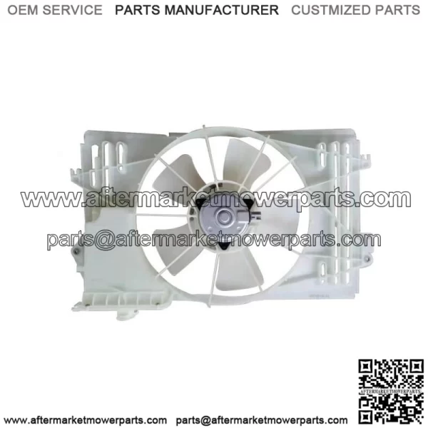 Radiator Cooling Fan & Motor Assembly For 2003-2008 Toyota Matrix Corolla 1.8L - Image 4