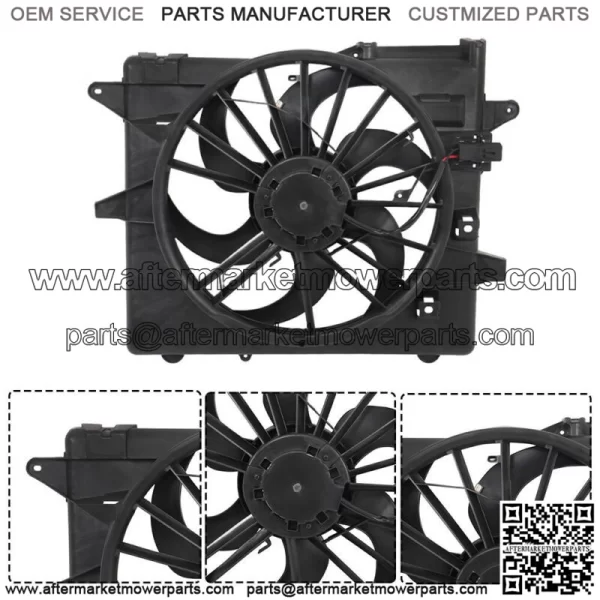 Engine Radiator Cooling Fan Assembly For Ford Mustang 2005-2014 4R3Z8C607AA