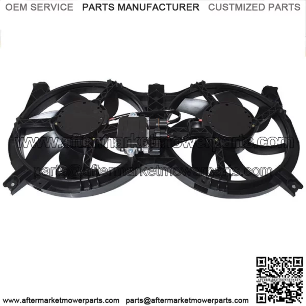 Dual Radiator and Condenser Fan Assembly For Nissan Pathfinder Infinity QX60 - Image 2