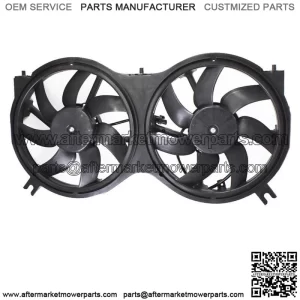 TYC623760 A/C Radiator Dual Cooling Fan Assembly For 2013-2019 Nissan Pathfinder