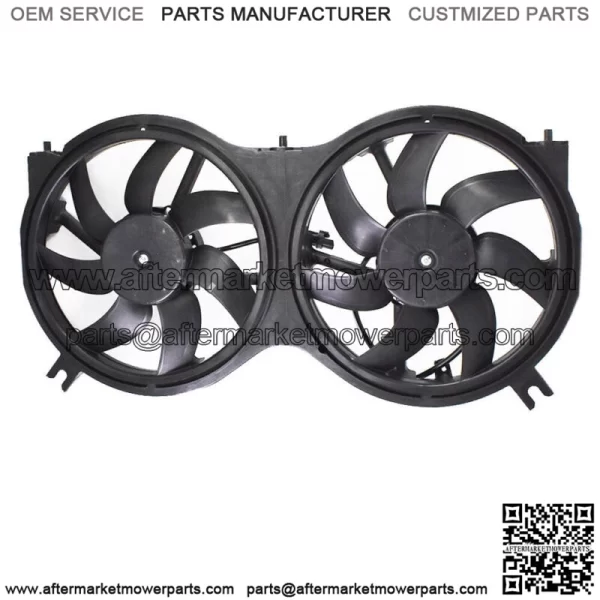 TYC623760 A/C Radiator Dual Cooling Fan Assembly For 2013-2019 Nissan Pathfinder - Image 2