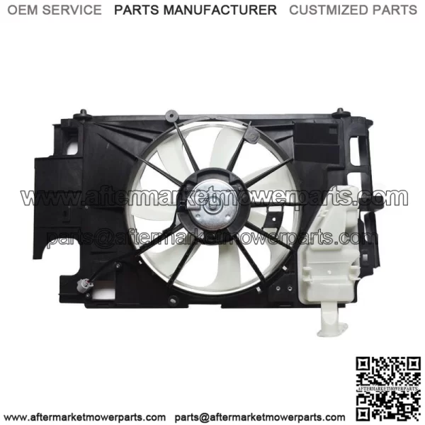 For 2012-17 Toyota Prius C Radiator AC Condenser Cooling Fan Assembly TO3115180