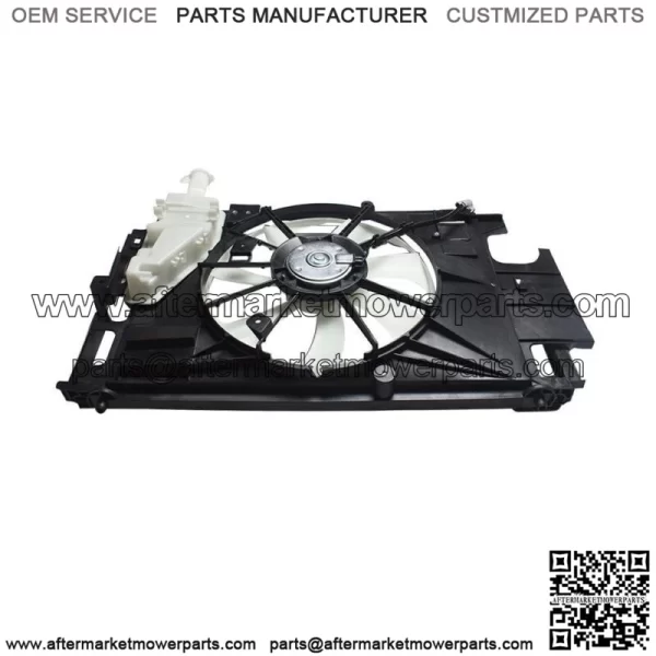 For 2012-17 Toyota Prius C Radiator AC Condenser Cooling Fan Assembly TO3115180 - Image 2