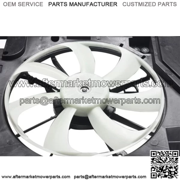 For 2012-17 Toyota Prius C Radiator AC Condenser Cooling Fan Assembly TO3115180 - Image 4